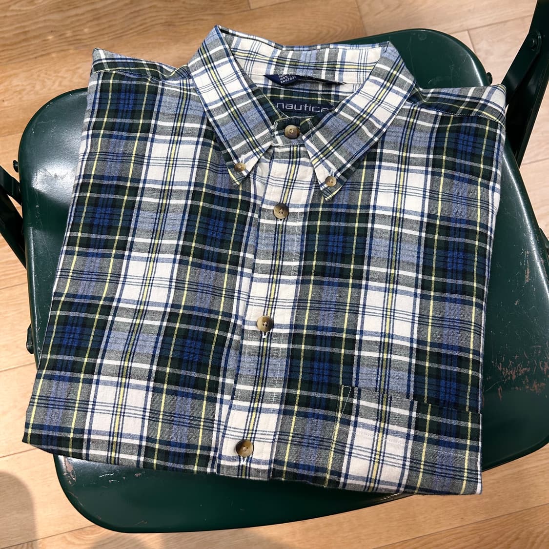 NAUTICA Logo Check Shirts 상품이미지1