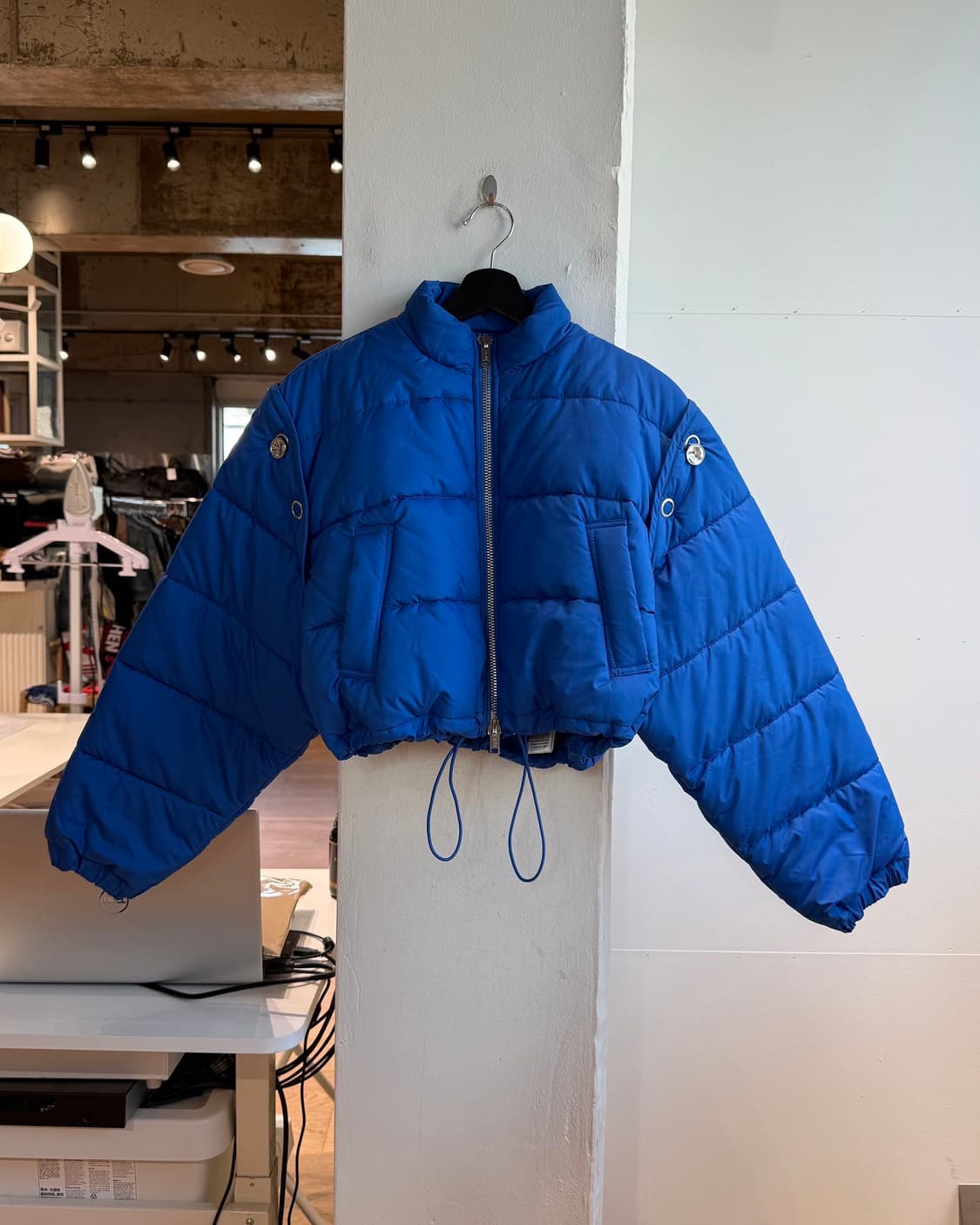 3.1 필립림 블루 푸퍼 크롭 스키 자켓 상품이미지2