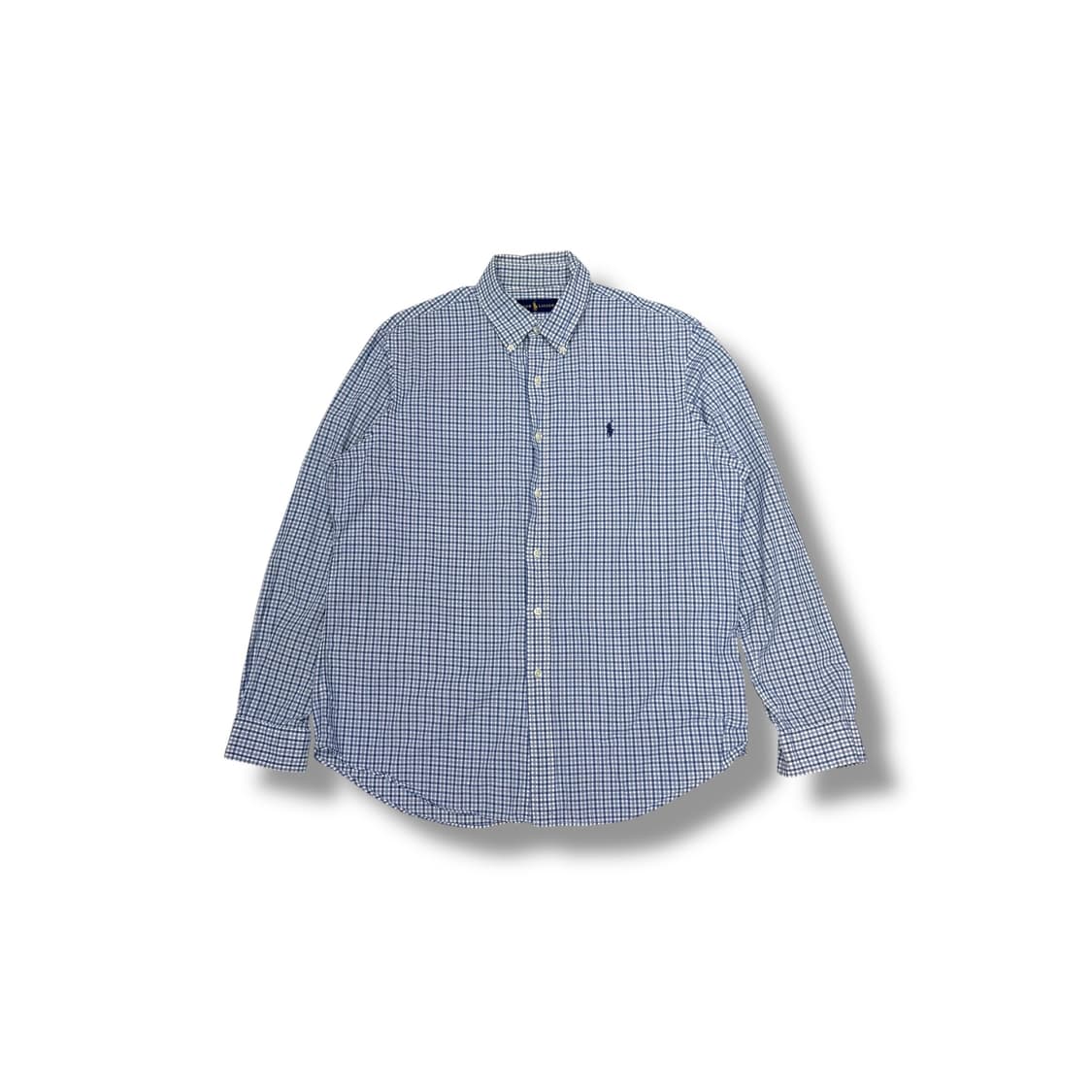 [L] 랄프로렌 블루체크 셔츠 상품이미지3