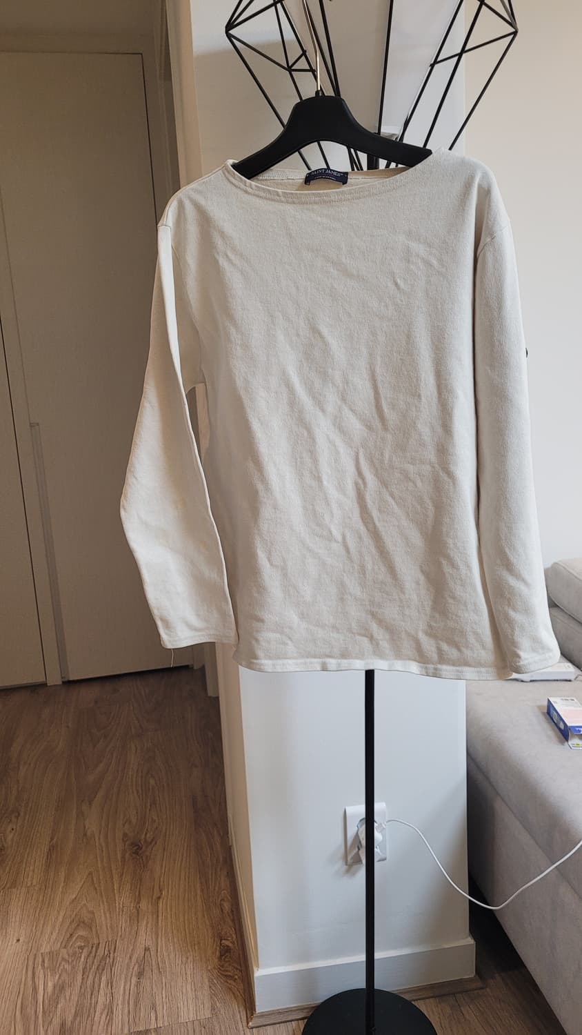 세인트제임스  기본+스트라이프 티셔츠2장 일괄 상품이미지3