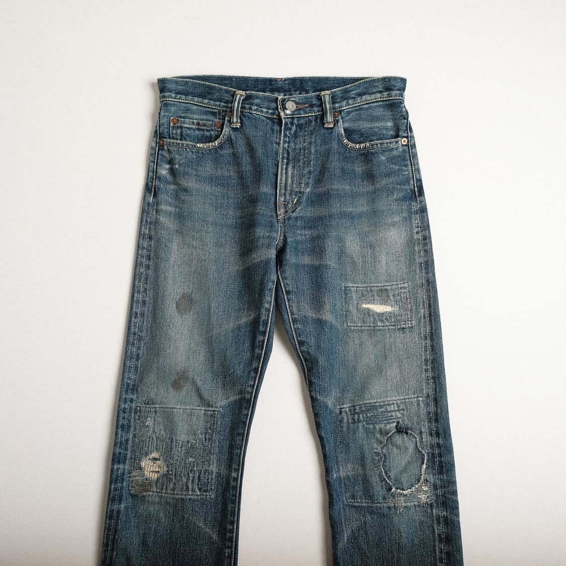 캐피탈 00s 커스텀 데님팬츠 30(28-29)사이즈 올드라벨 상품이미지3