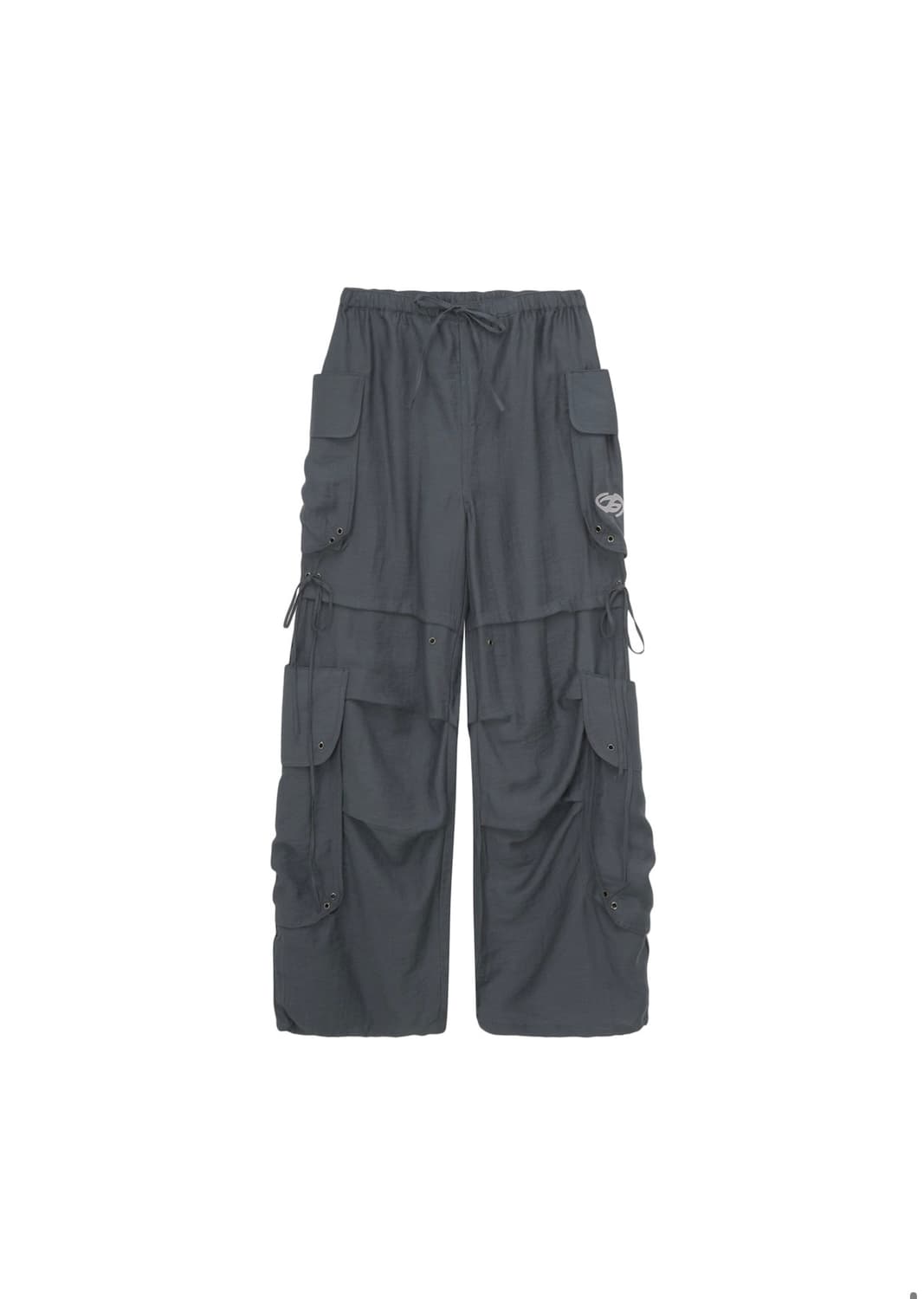 허그유어스킨 린넨 카고 팬츠 차콜 linen cargo pants 상품이미지3