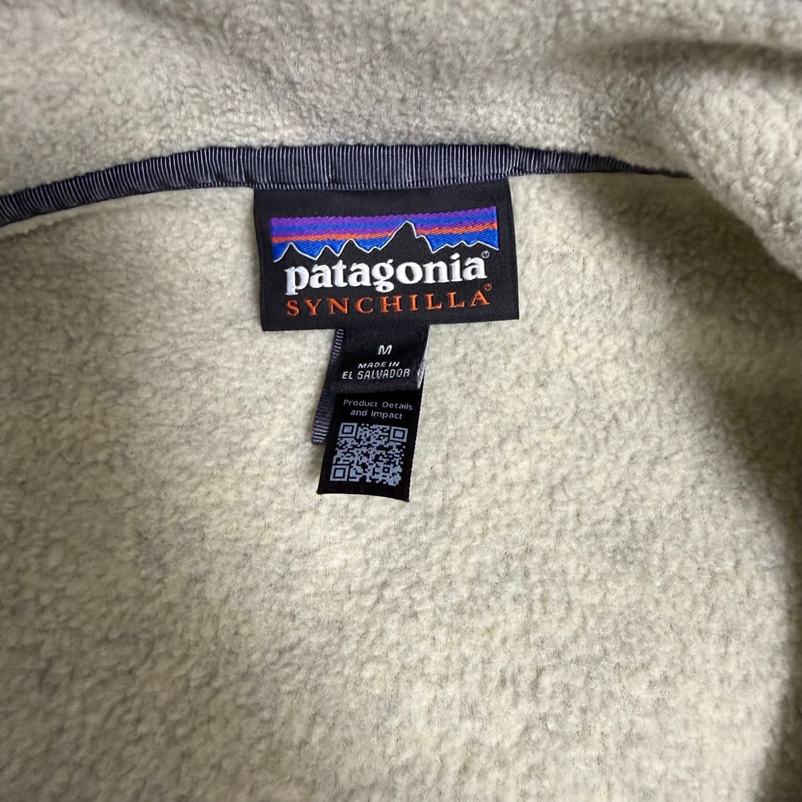 파타고니아 신칠라 오트밀 M 상품이미지3