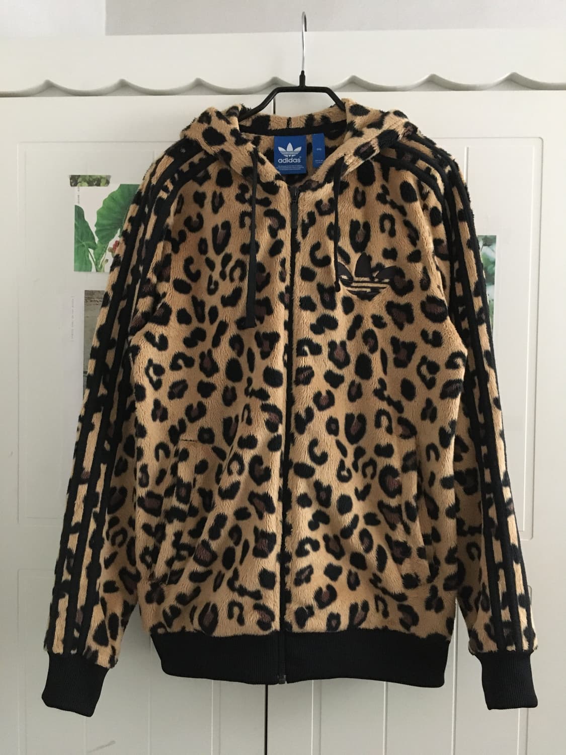 아디다스 희귀 쉐르파 파이어버드 호피 후리스 집업 히메갸루 대장템 상품이미지2