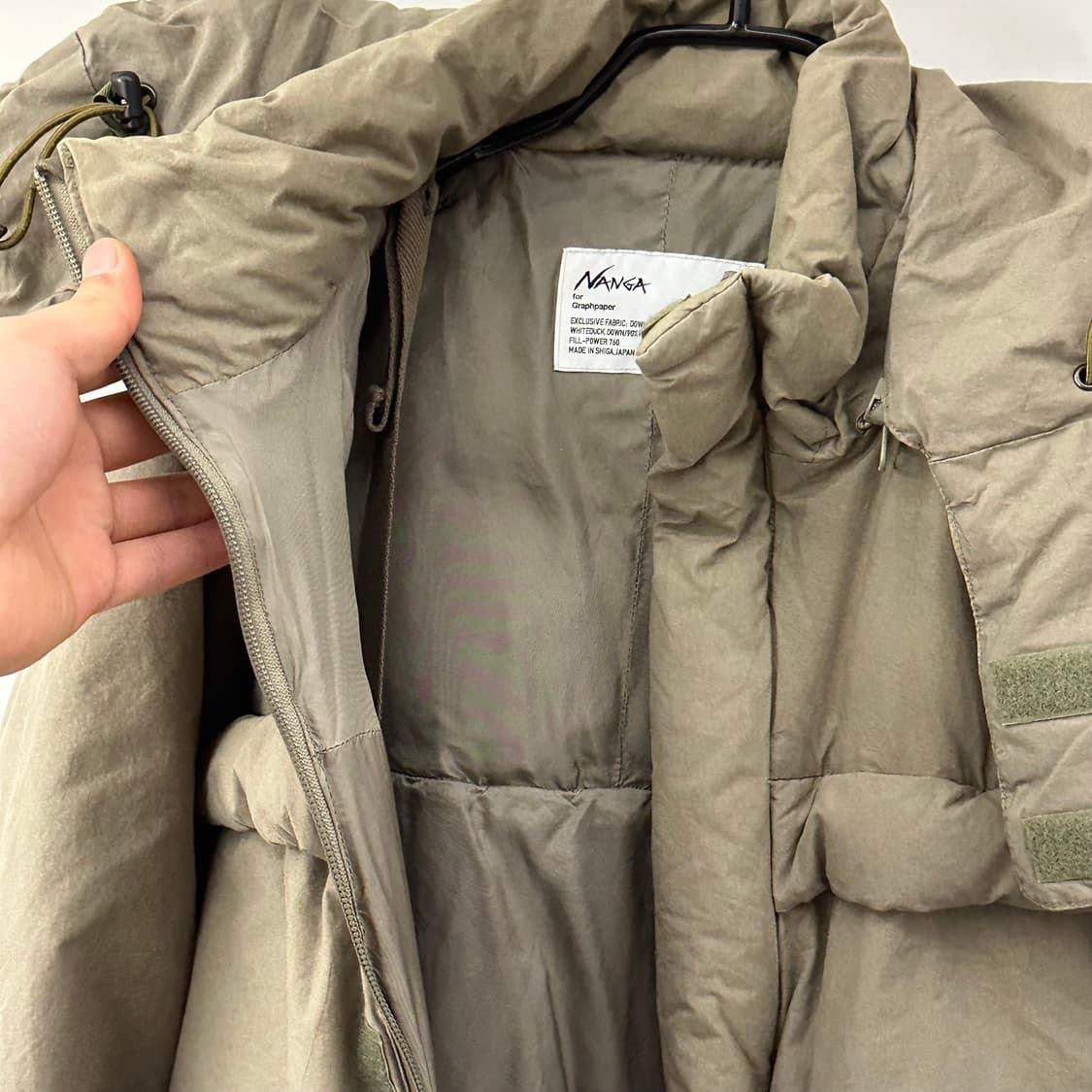 그라프페이퍼 난가 패딩  상품이미지6