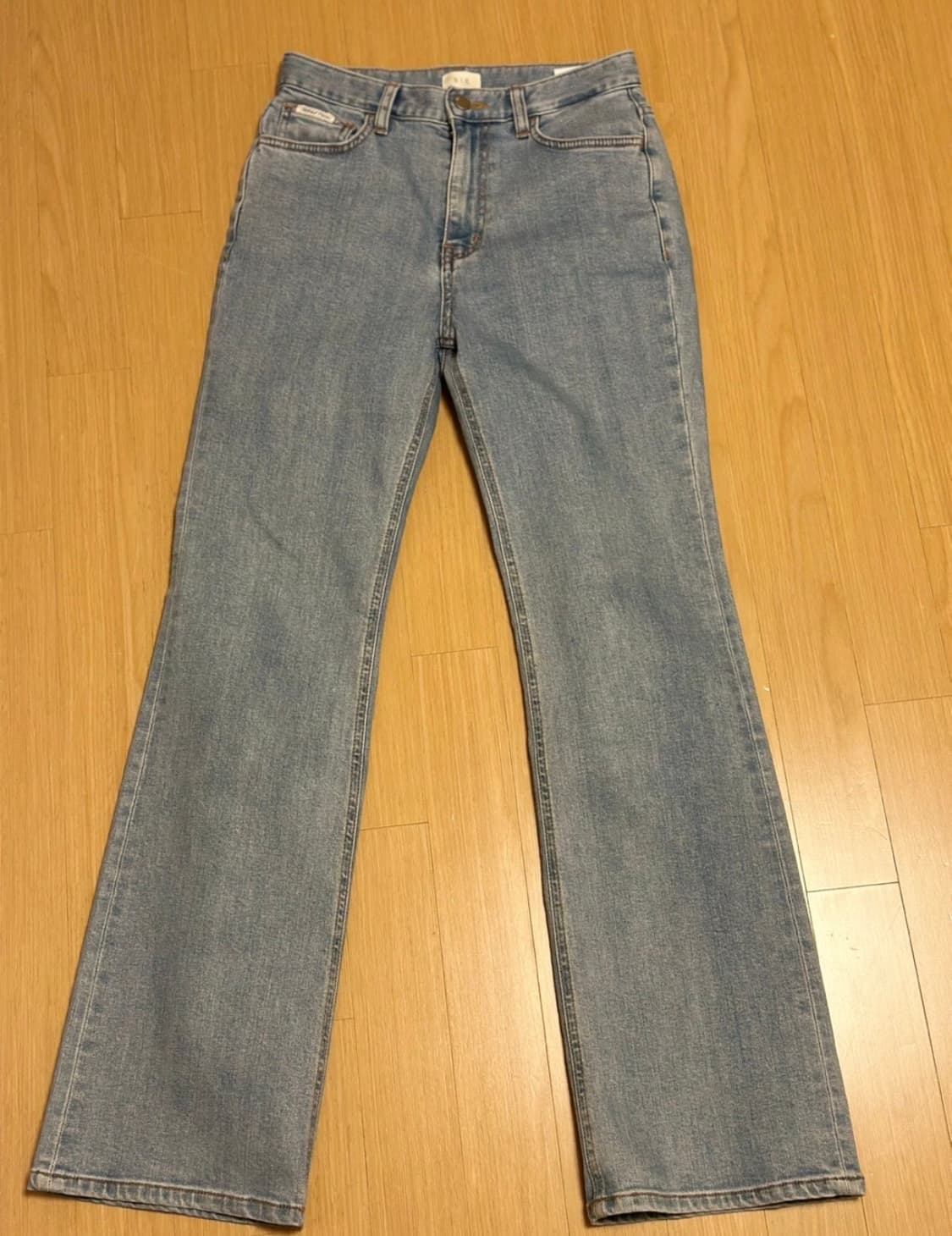 시에 SIE 버킨 세미 부츠컷 데님 롱 S 상품이미지2