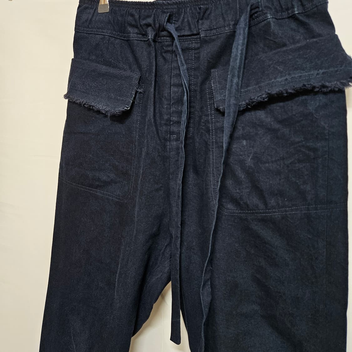 M 다미르도마 7부 데님 배기팬츠 상품이미지2