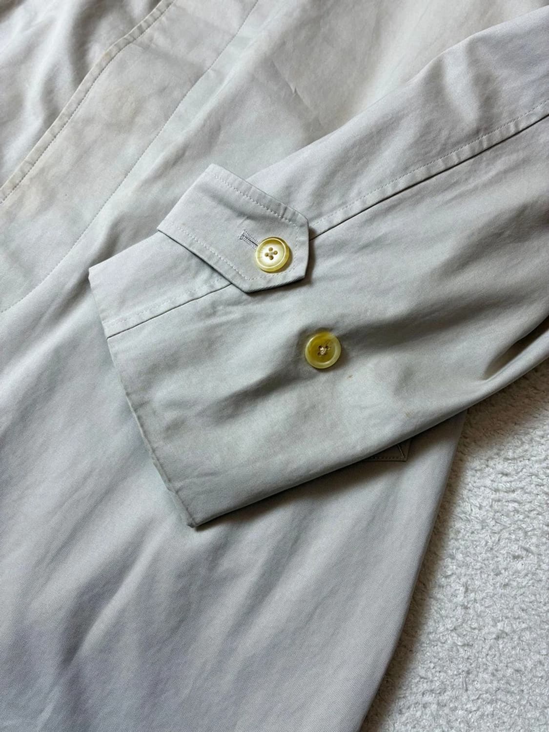 폴로 랄프로렌 00's 재팬 오버 싱글 트렌치 코트 PN7535 상품이미지4