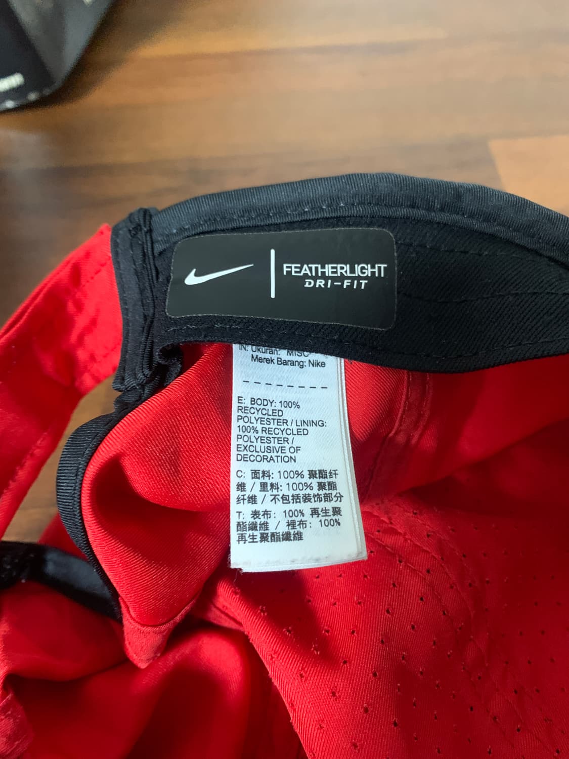 NIKE 로고 나일론 스포츠 캡 상품이미지8