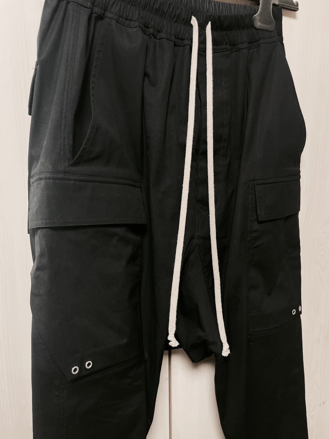 릭오웬스 22fw 드로우스트링 카고팬츠 46(xs) 상품이미지2