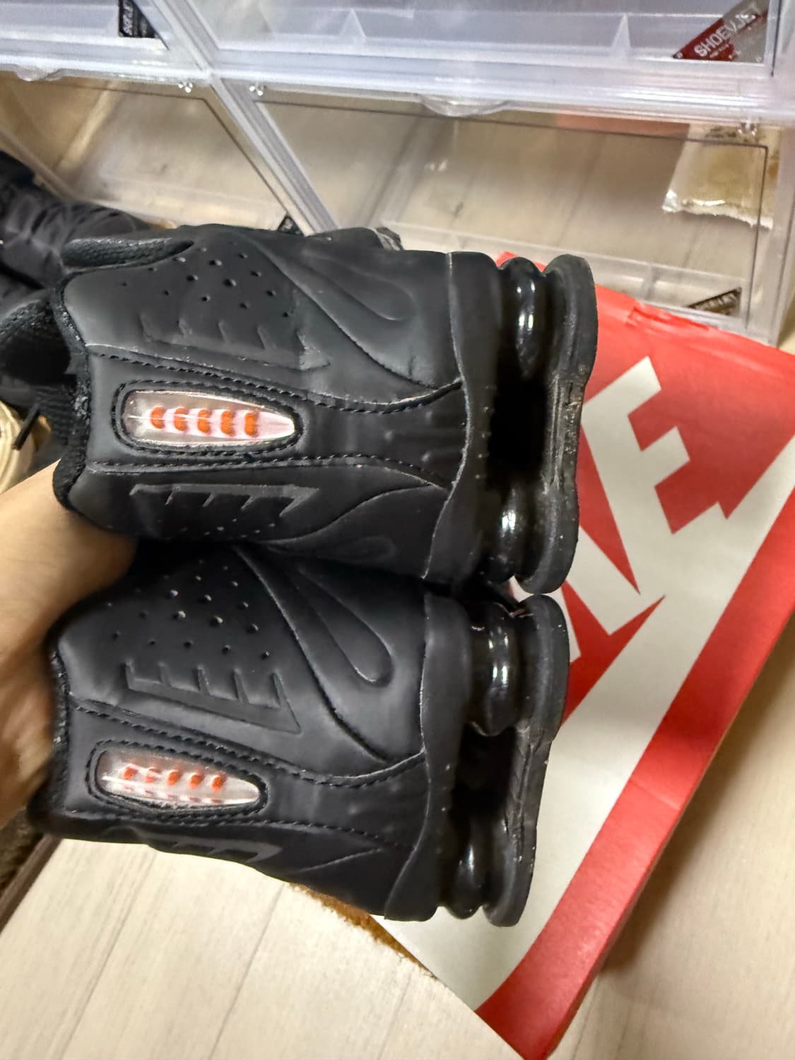 나이키 샥스 r4 블랙 265w 상품이미지3