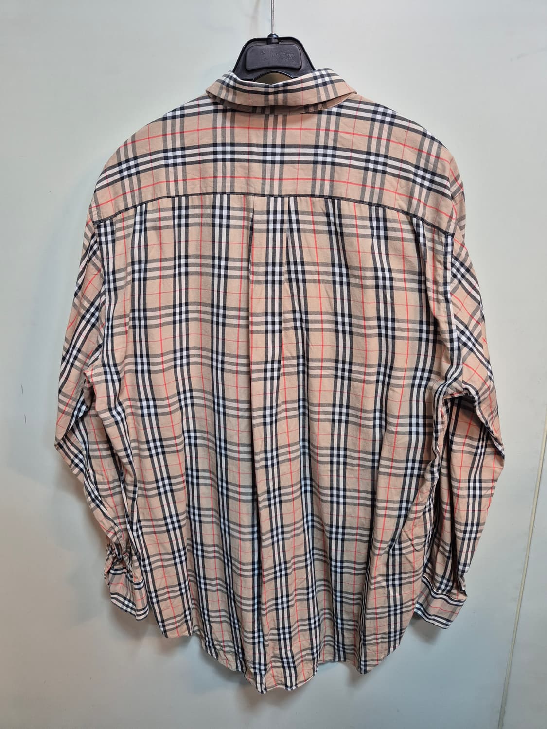 버버리 체크 셔츠 상품이미지7