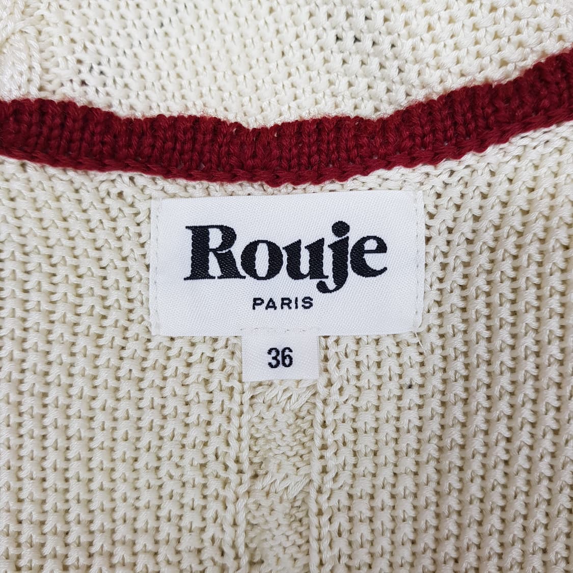 루즈(Rouje) 2024  메레디스 가디건 36사이즈 상품이미지6