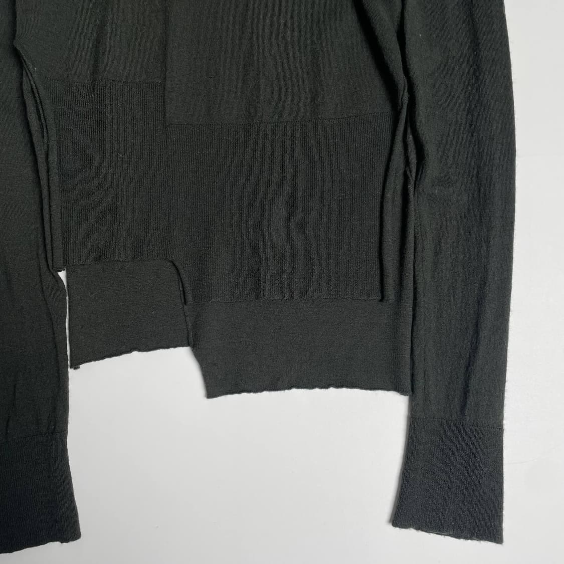 Pour deux 언밸런스 컷 니트 상품이미지4