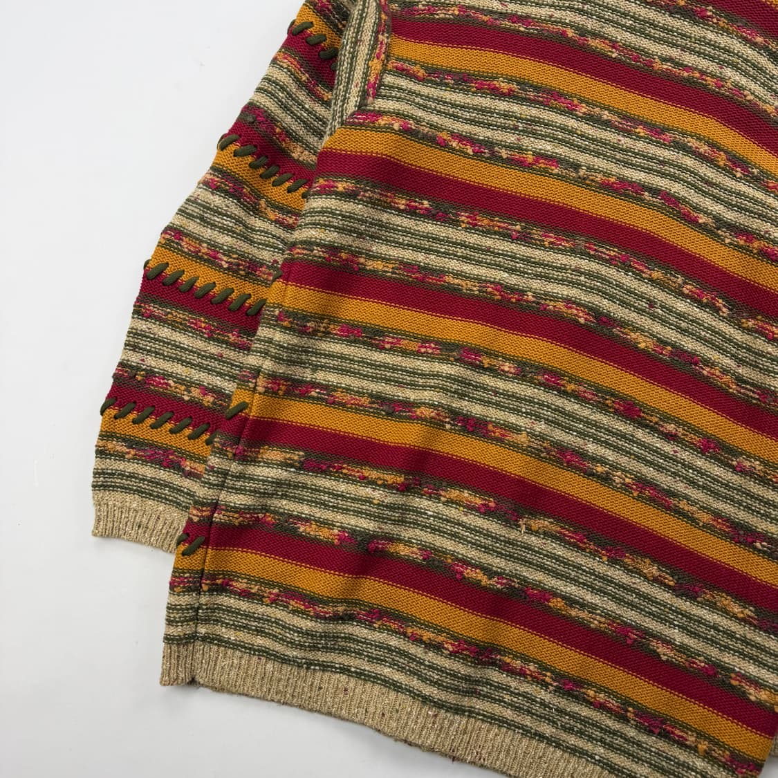 Vintage liz wear 케이블 니트 가디건 상품이미지8