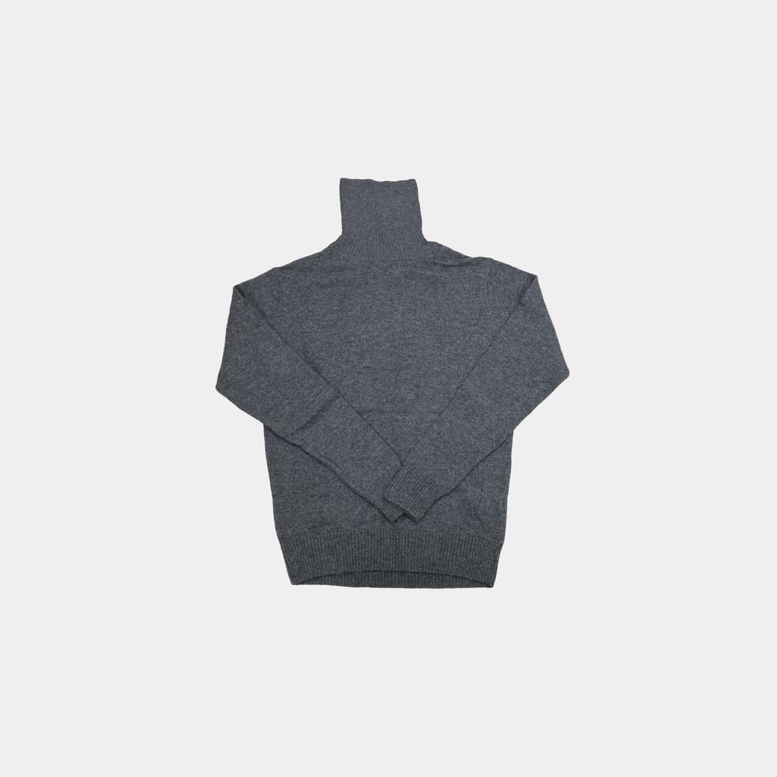 무인양품 울니트 하이넥 스웨터 그레이 L사이즈 +비니 상품이미지1