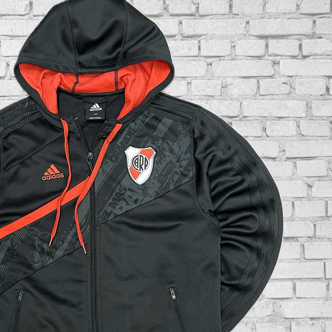 아디다스 레어템 리버플레이트 빈티지 후드집업 100 상품이미지1