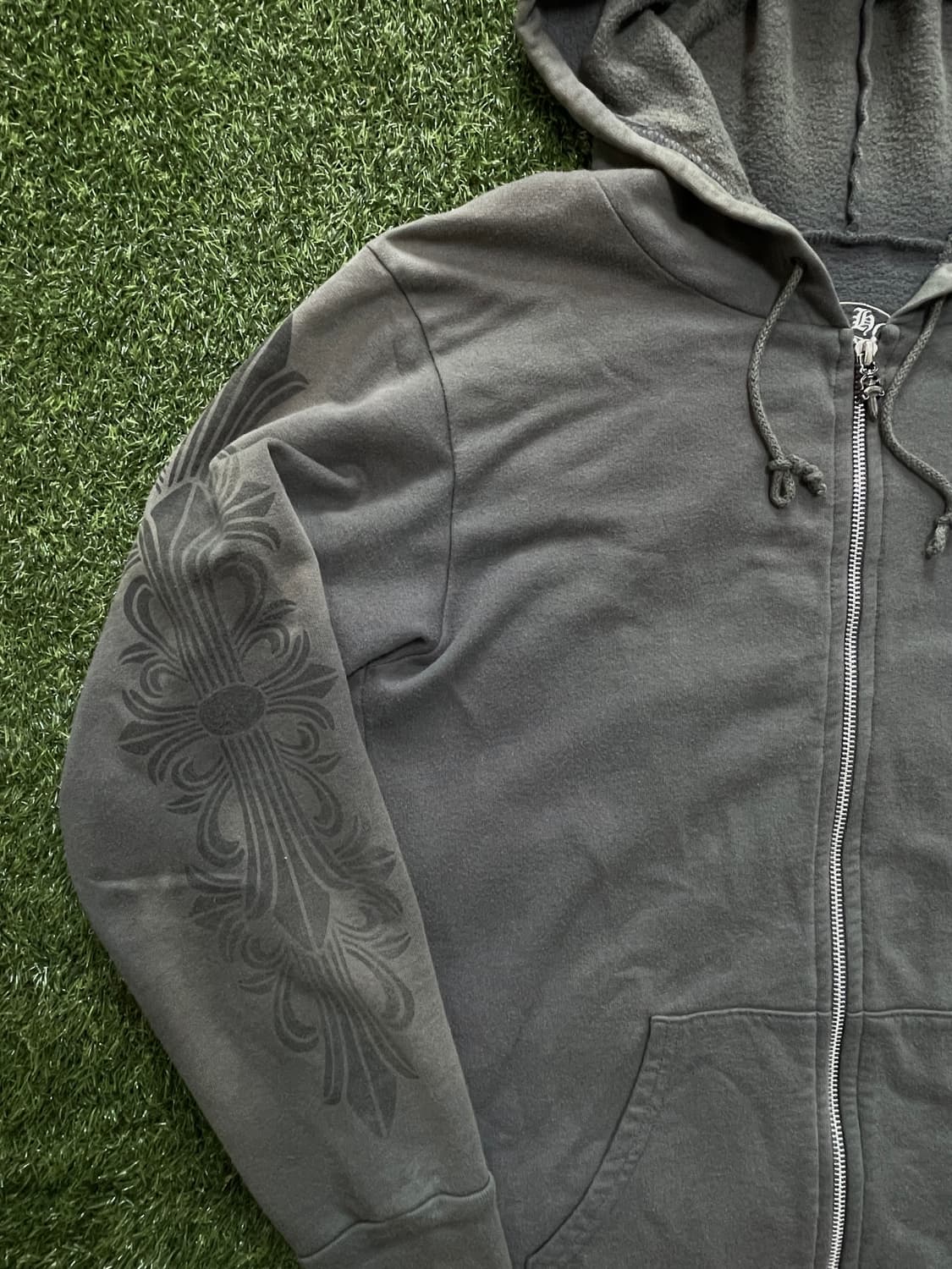 90s 올드 크롬하츠 집업 후드 상품이미지3