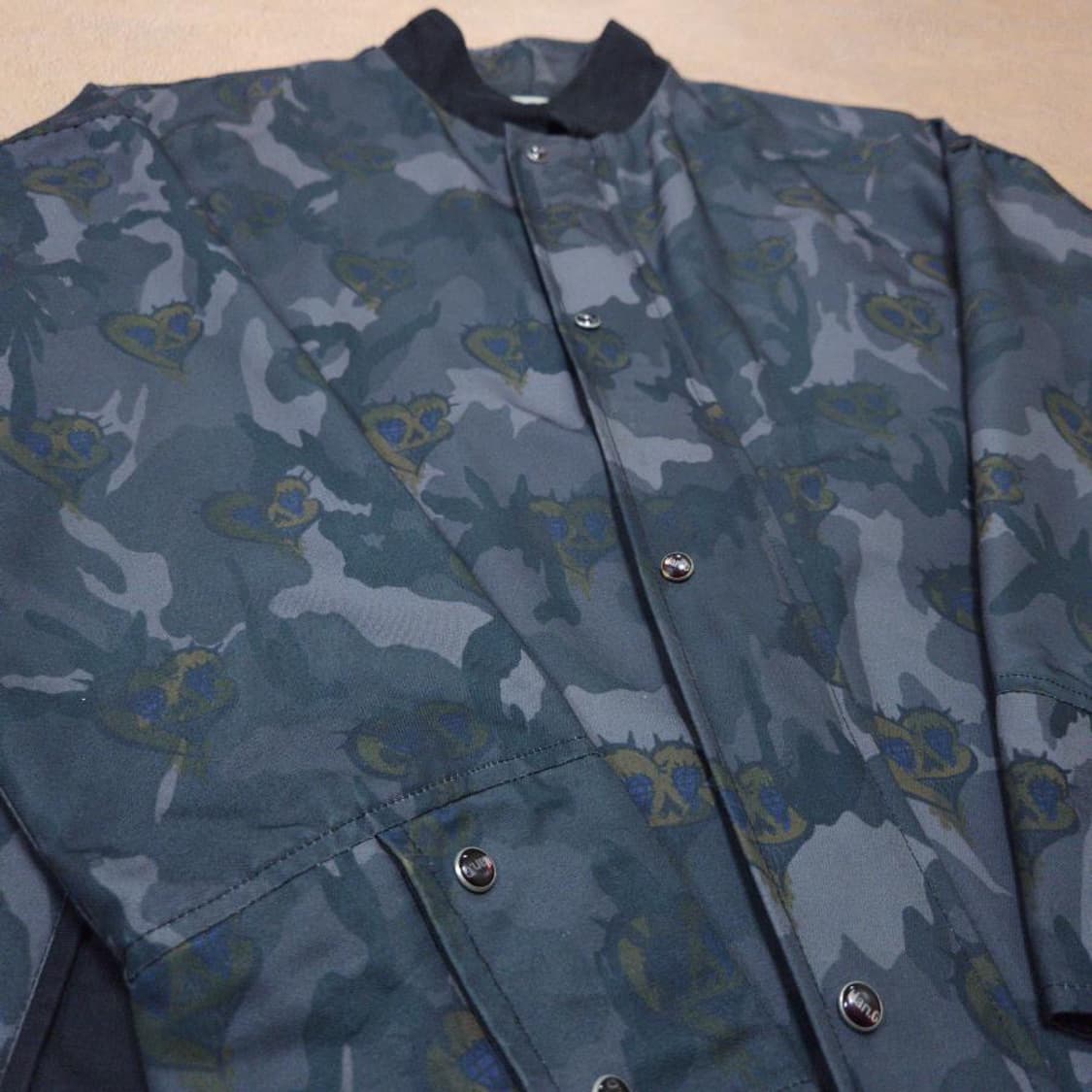 바배) 그라피스트 만지 스컬패턴 자켓 상품이미지2