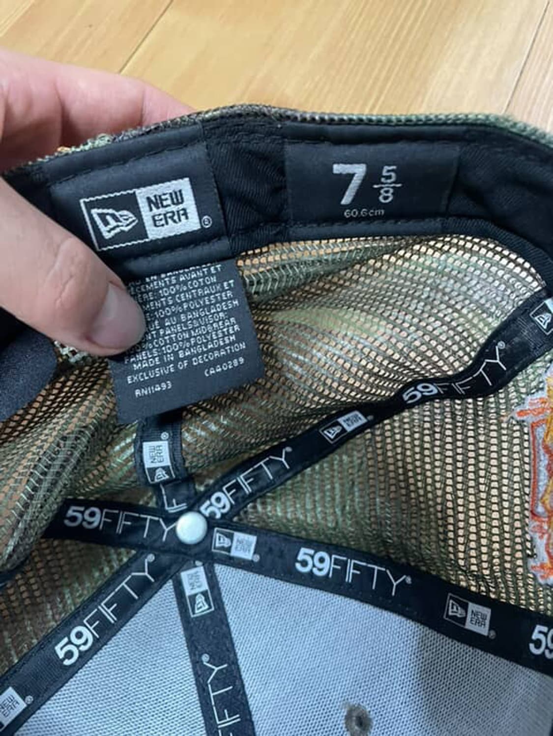 슈프림 뉴에라 일자챙 상품이미지3