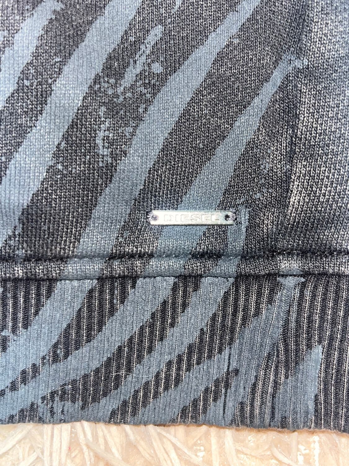 Diesel Zebra Pattern Sweatshirt 상품이미지4