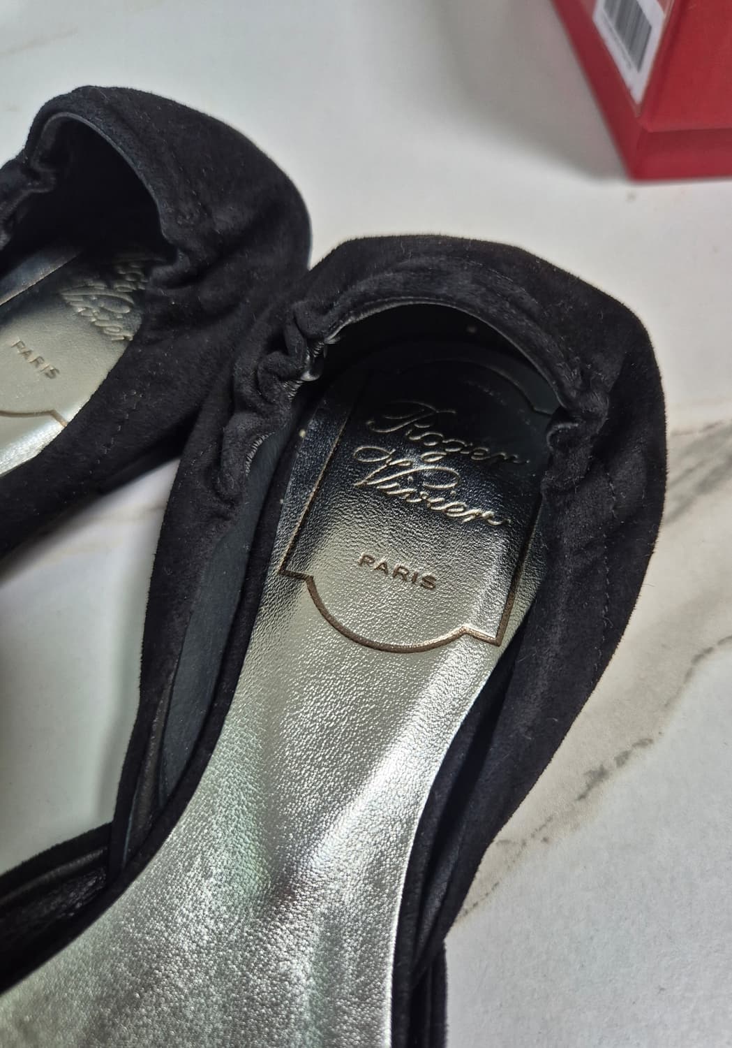 (정품) 로저비비에 스웨이드 플랫슈즈 35 상품이미지3