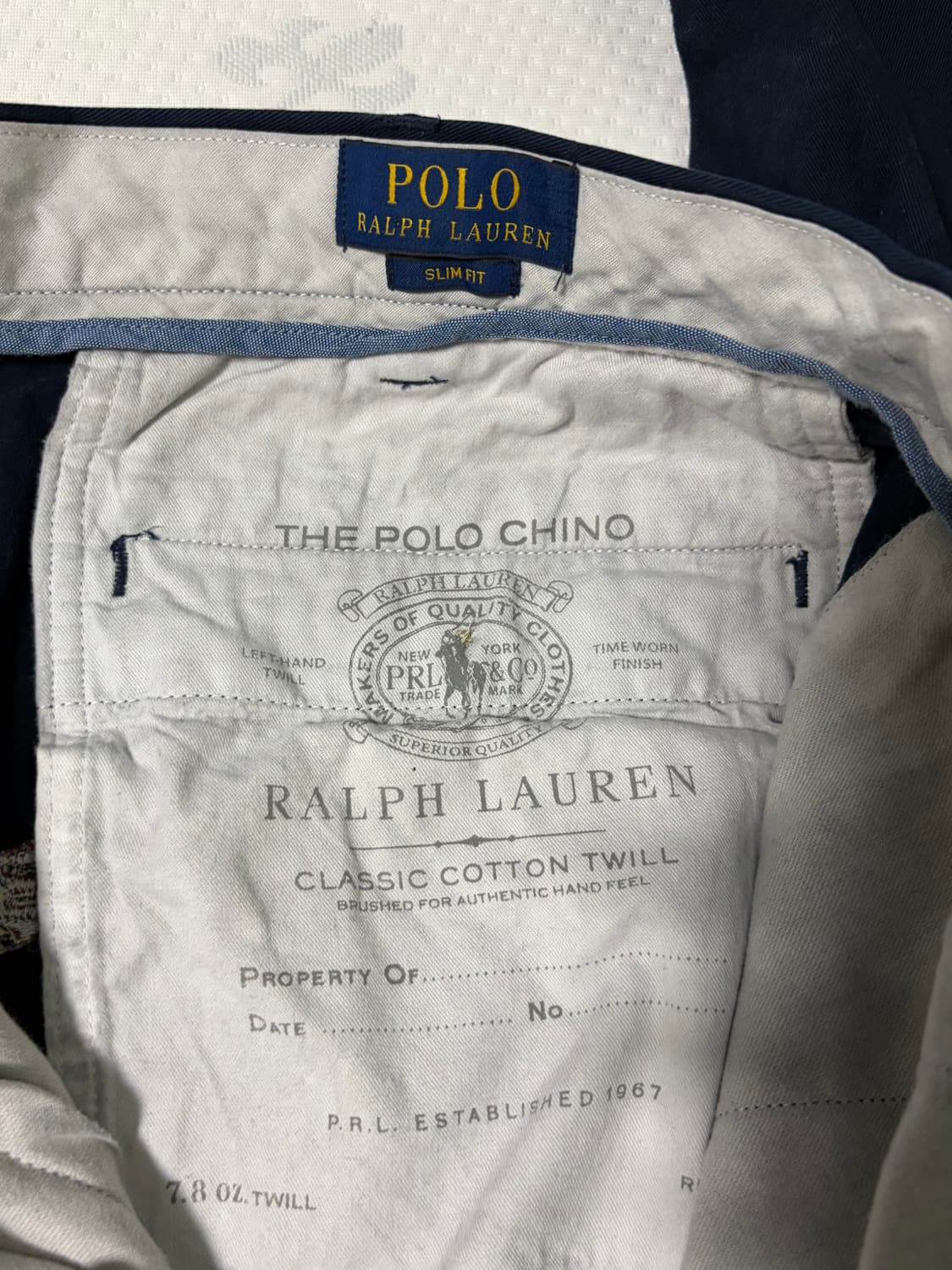 폴로 자수 치노 상품이미지3