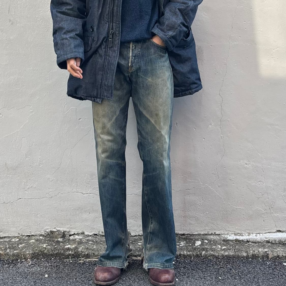 90년대 일본 lvc s702 셀비지 상품이미지2