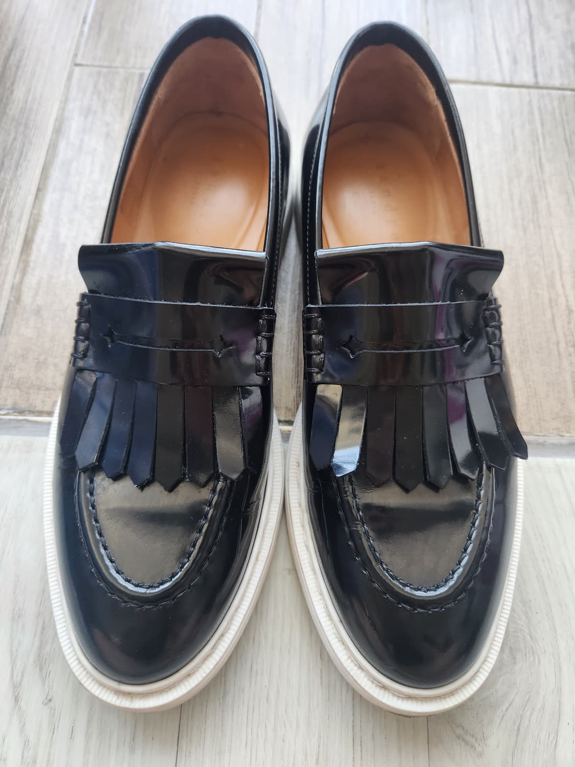 산드로 페이던트 프린지 로퍼 블랙 (260) 상품이미지2