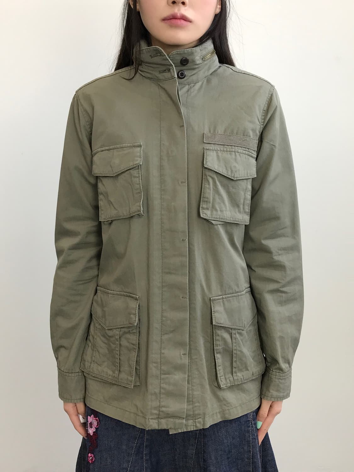 Jpn Khaki Cotton Utility Field Jacket 상품이미지2