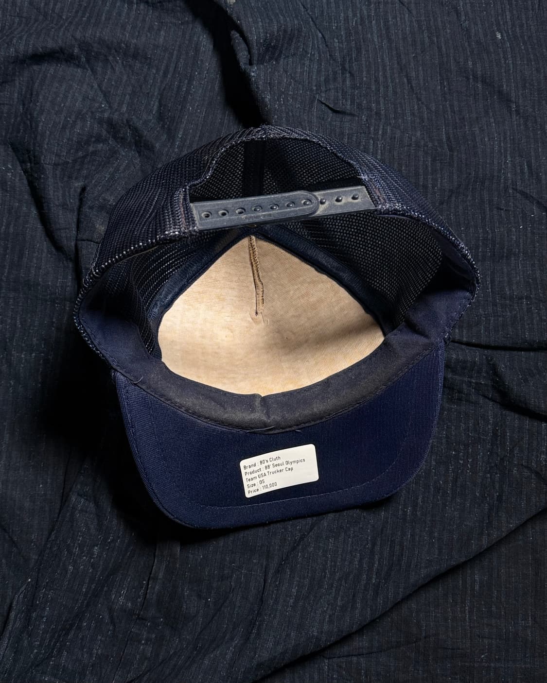 80‘s Clutch 88 서울올림픽 팀 USA 트러커캡 OS 상품이미지5
