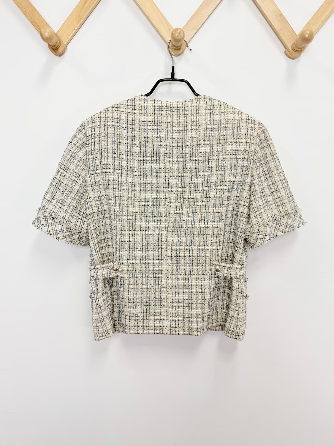 [새상품] 루에브르 트위드 반팔자켓 상품이미지5