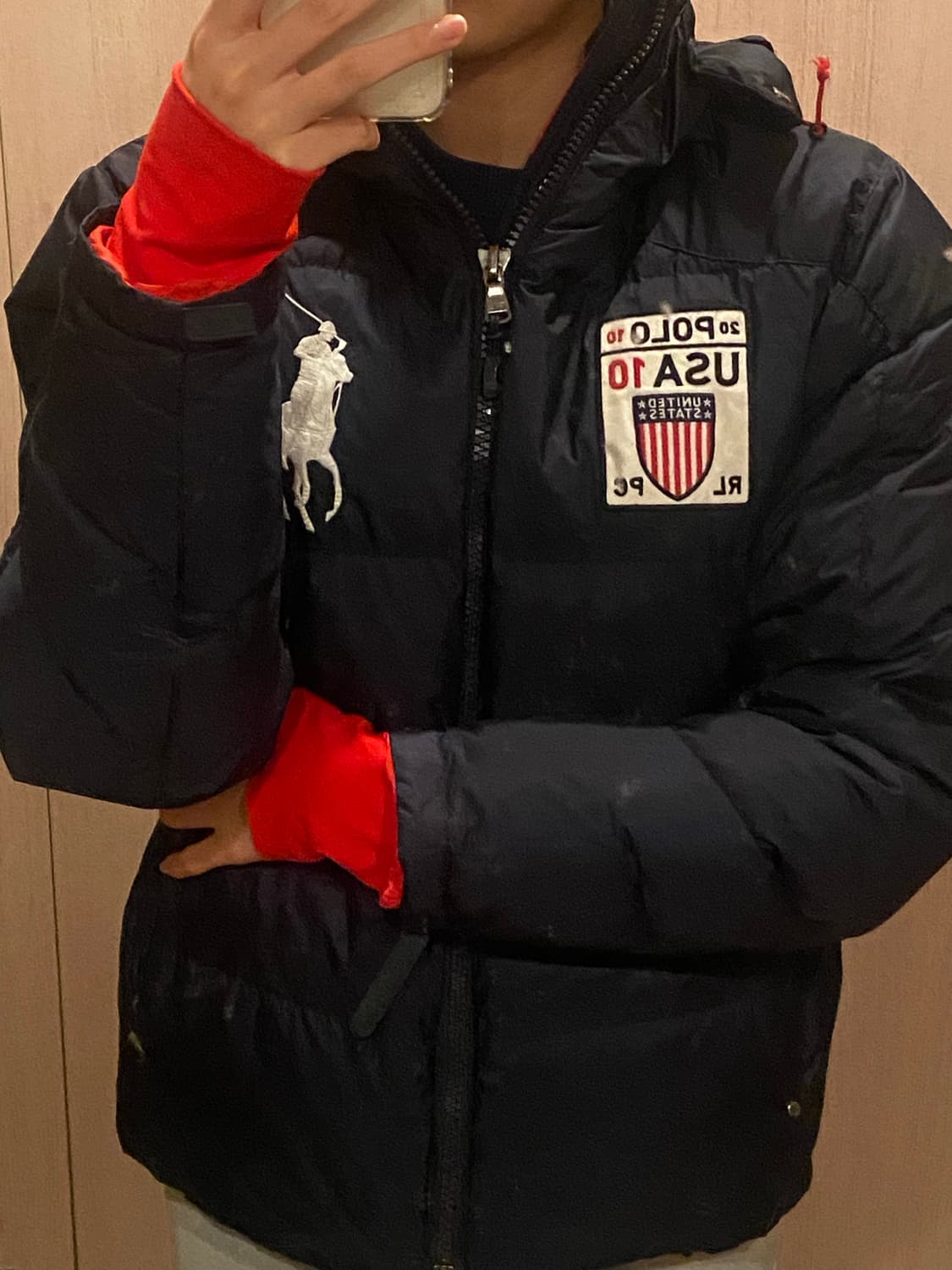 *오늘만 이가격* 폴로 빅포니 패딩 M 상품이미지3