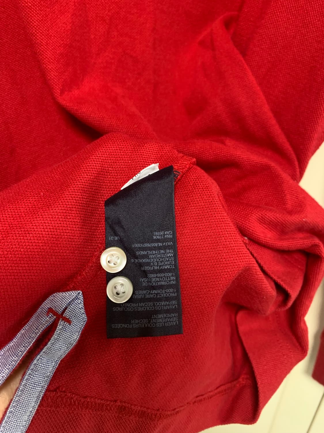 타미힐피거 긴팔 피켓티셔츠 상품이미지6