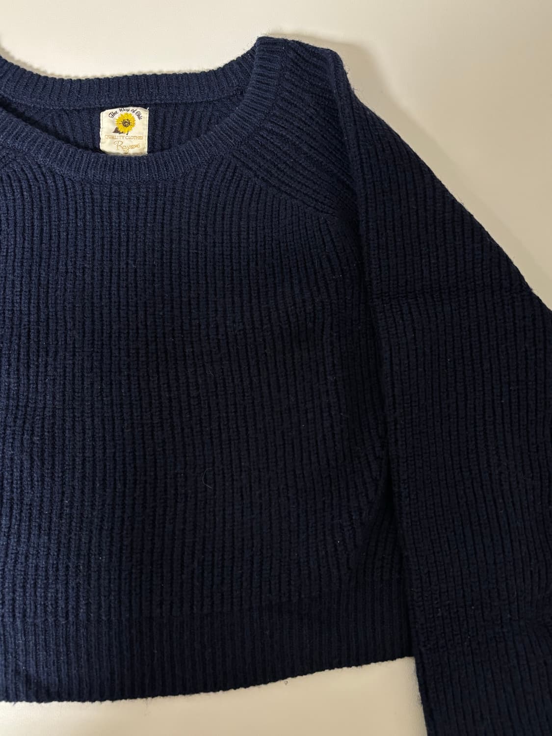 레이빔즈 네이비 니트 상품이미지2