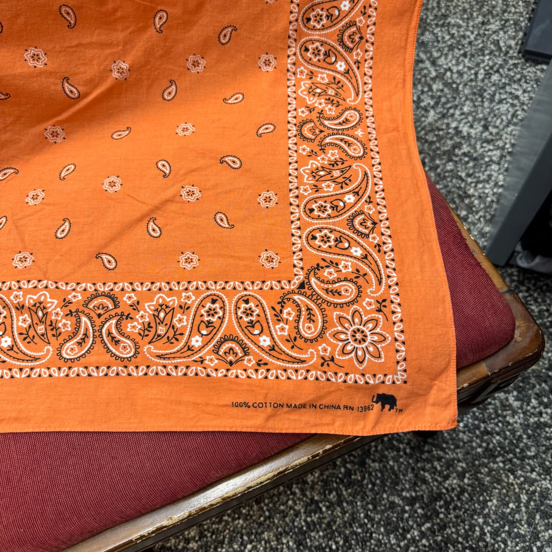 빈티지 페이즐리 반다나  상품이미지2