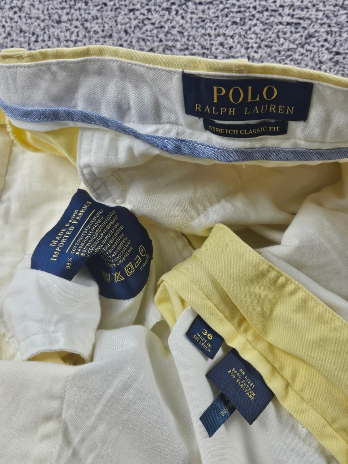 폴로랄프로렌 클래식 핏 치노 쇼츠 반바지 ( 36" ) / 11348 상품이미지7