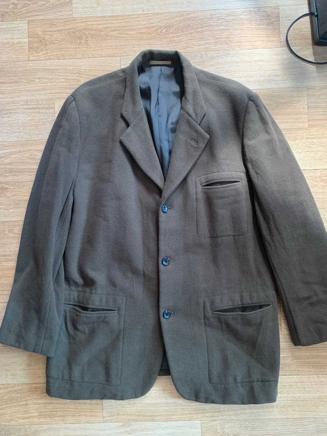 80s 꼼데가르송 옴므 울 케시미어 자켓 상품이미지1