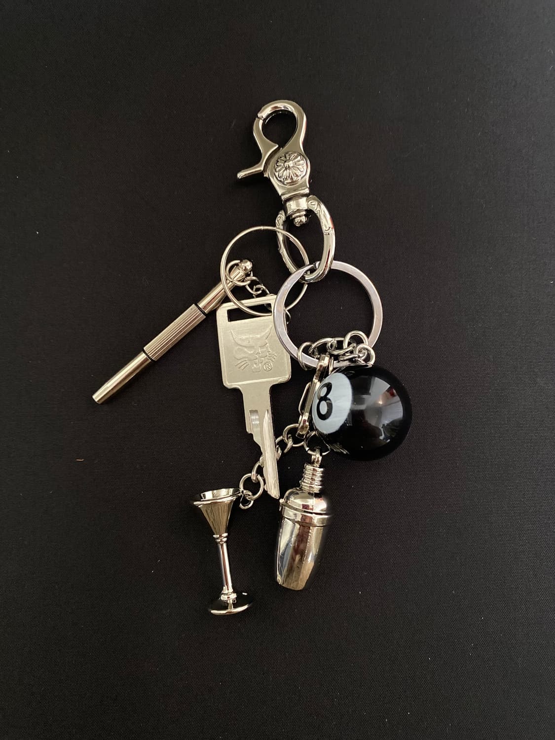 빈티지 감성 바 키링 상품이미지3