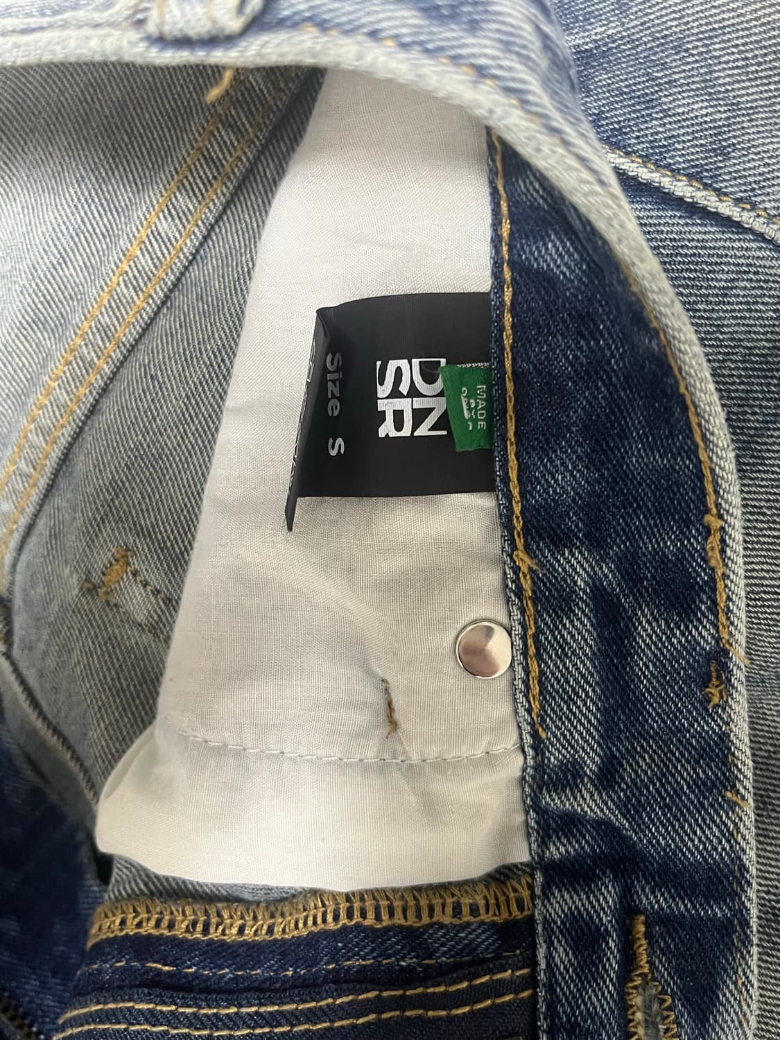 (S)DNSR 시그니처 와이드 데님 상품이미지6