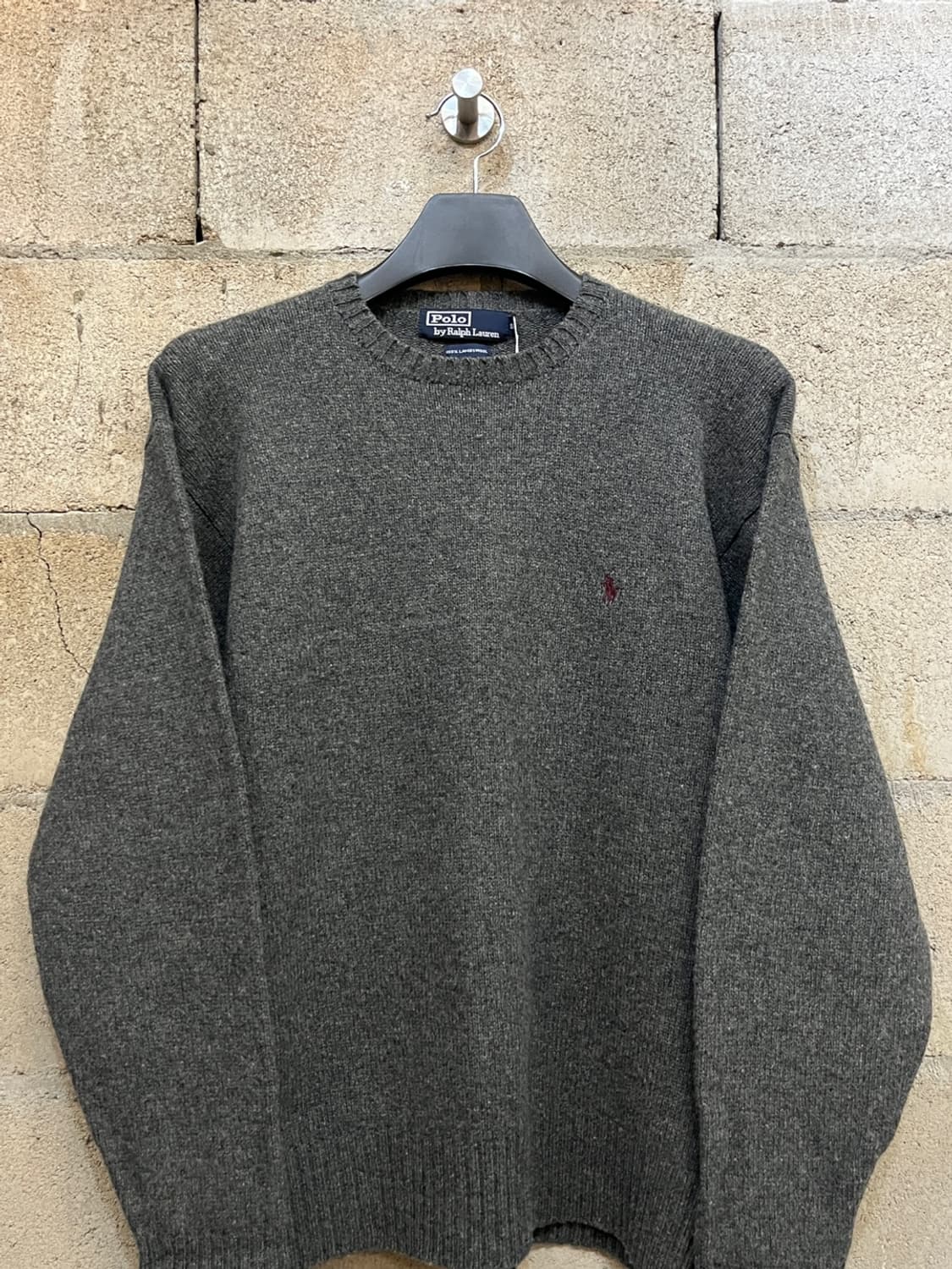 폴로 랄프로렌 차콜 울 니트 상품이미지2
