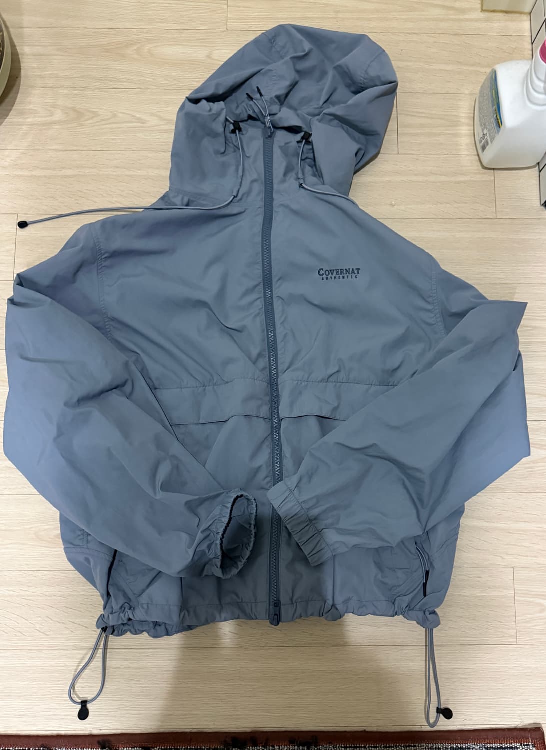 22SS) 패커블 윈드브레이커 자켓 라이트 블루 상품이미지2