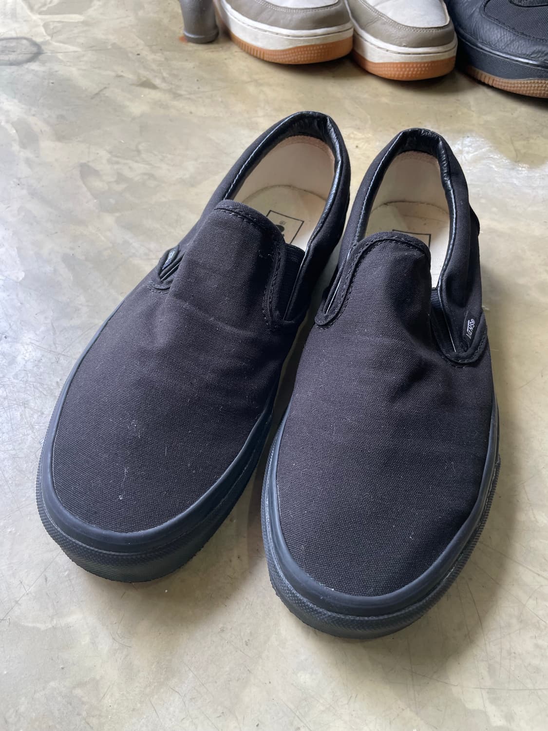 Vans 슬립온 블랙 265 상품이미지2