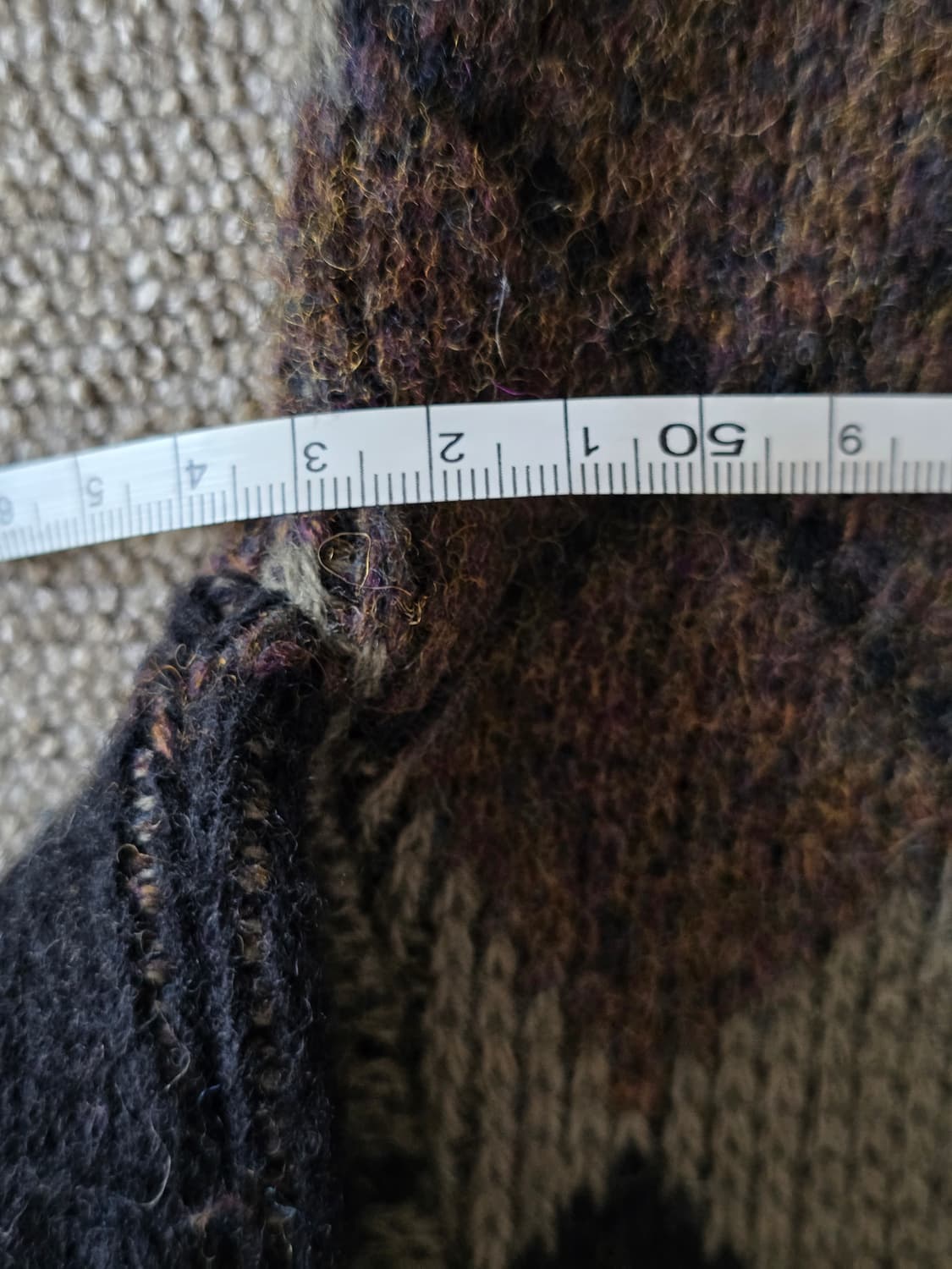 부처프로덕츠 아가일니트 신상 44 ATLAST 타임원클로딩 엣라코 새제품 상품이미지7