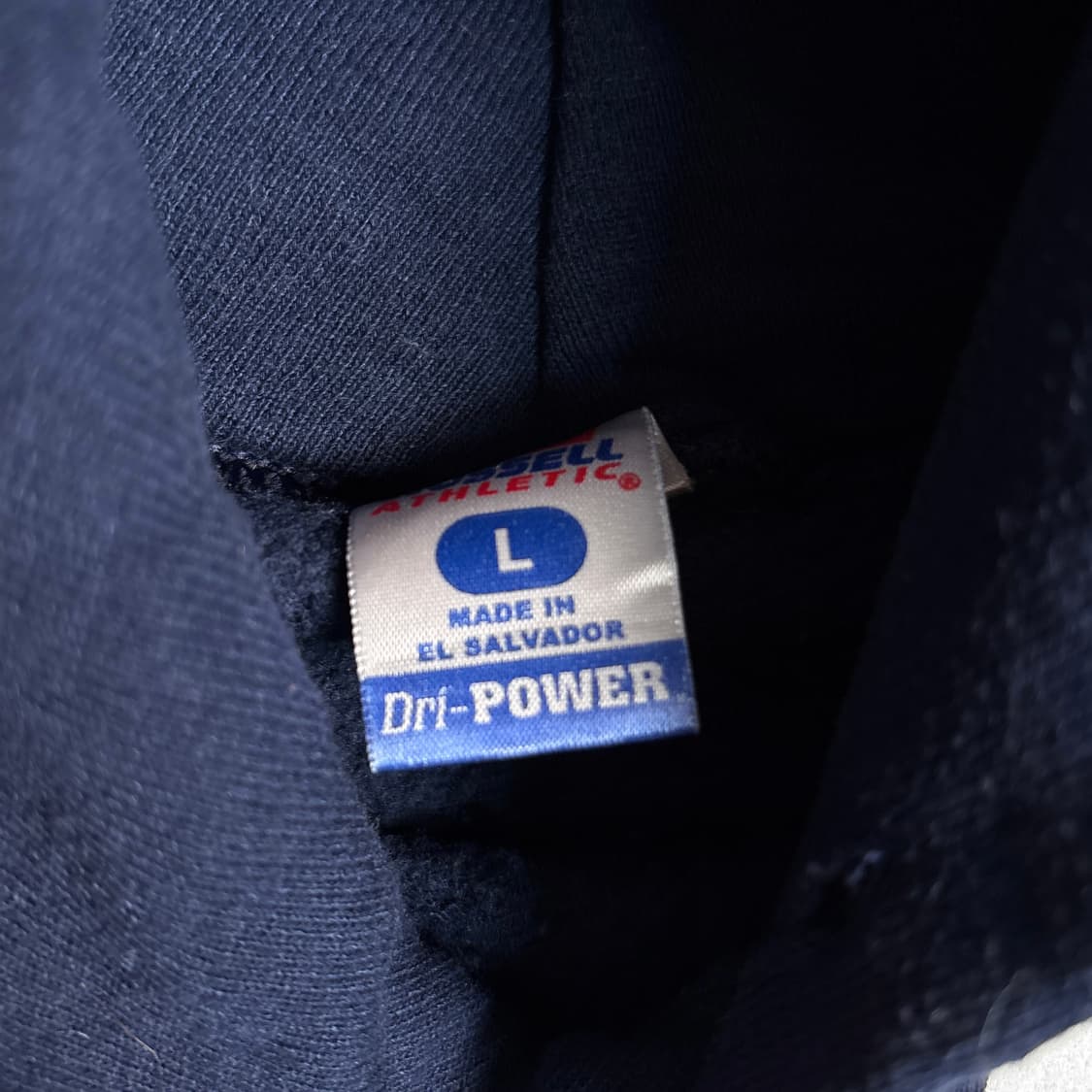 러셀애슬레틱  네이비 후드티 상품이미지5