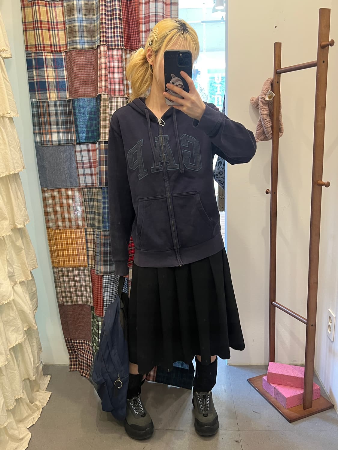 갭 네이비 후드집업 상품이미지2