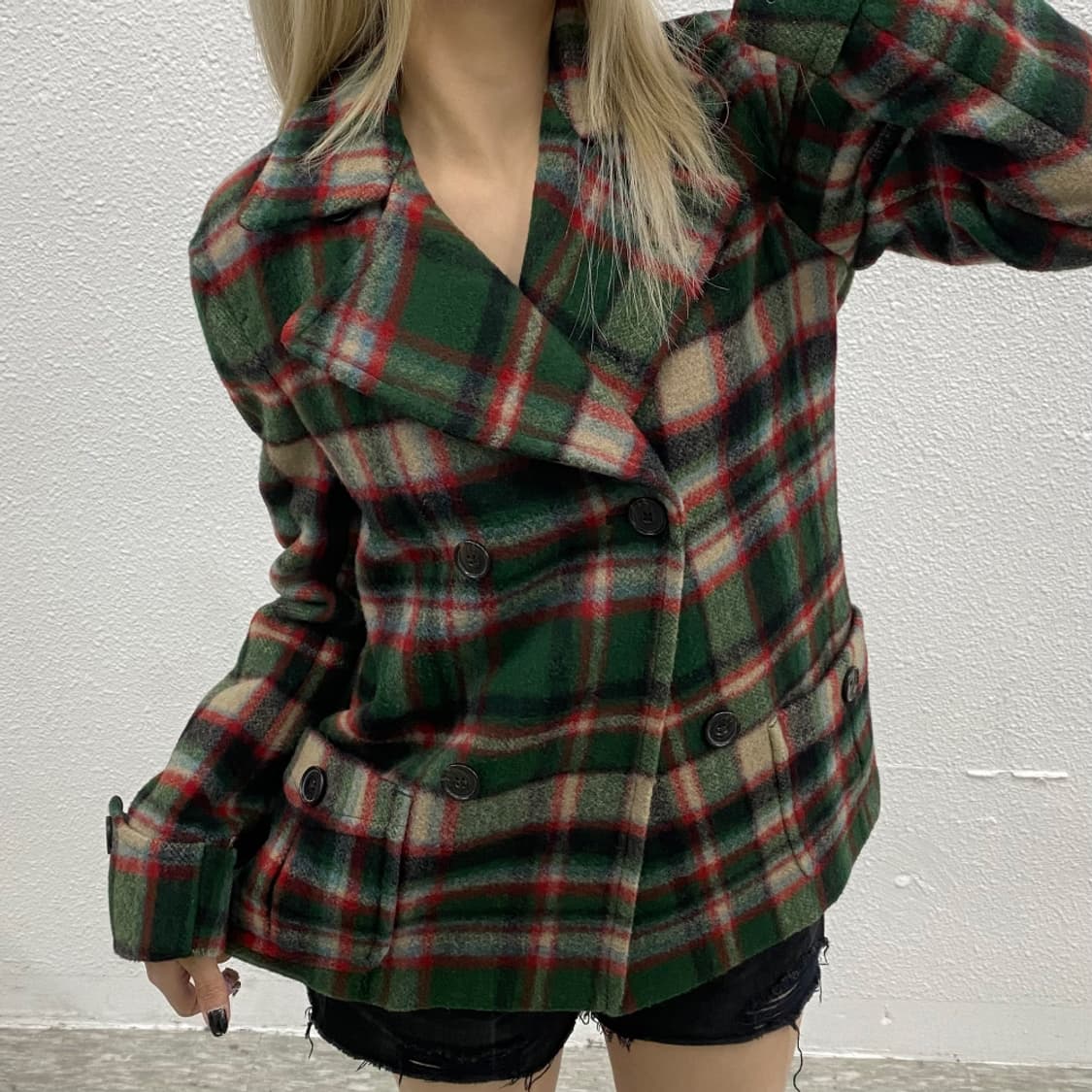 폴로 랄프로렌 타탄체크 울 자켓 4 상품이미지1