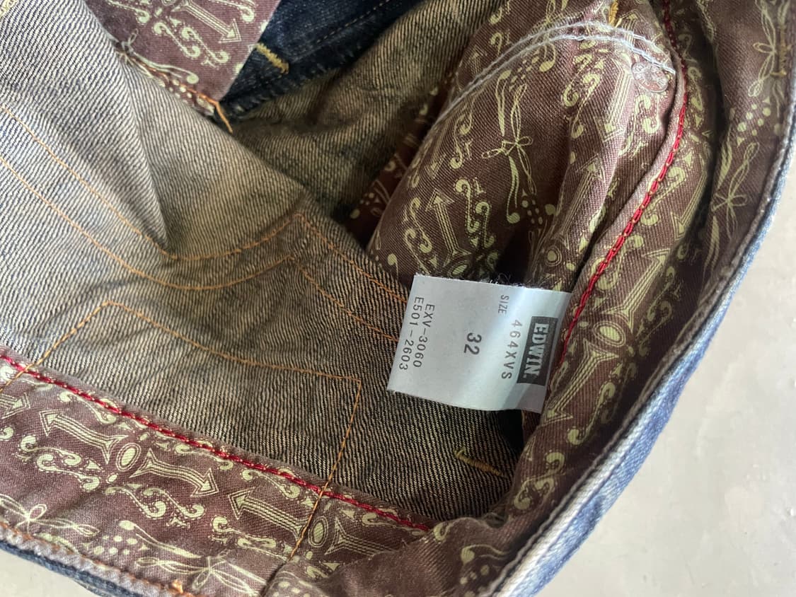 EDWIN 464XVS made in japan 32 상품이미지8