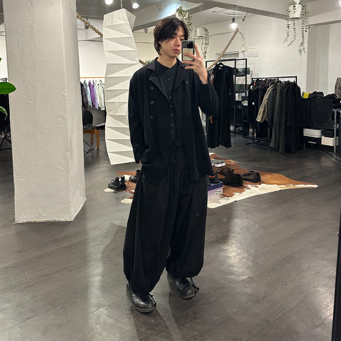 요지야마모토 오버사이즈 벌룬팬츠 상품이미지5