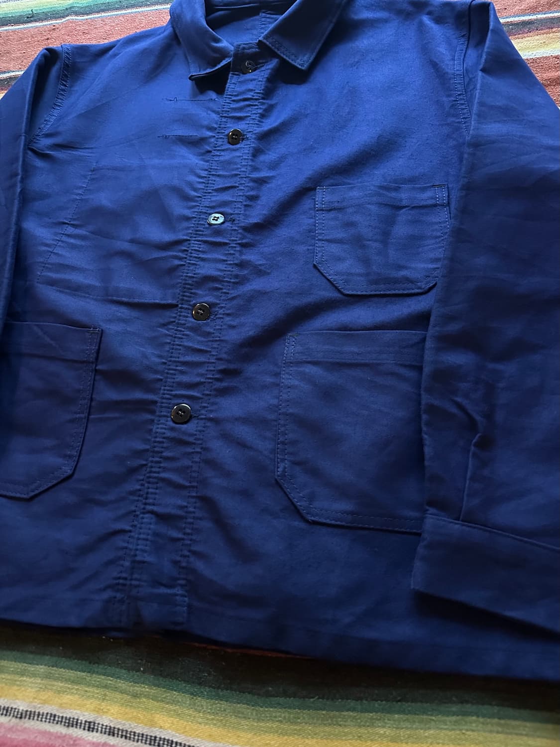 60s Le labouer 르 라부어 빈티지 몰스킨 워크 자켓 상품이미지3